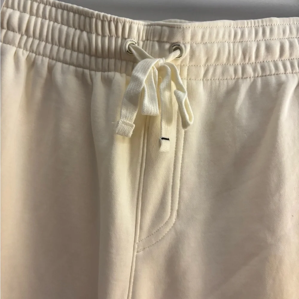 Champion Men's Loose Fit Cream Logo Sweatpants Sz XXL NWT